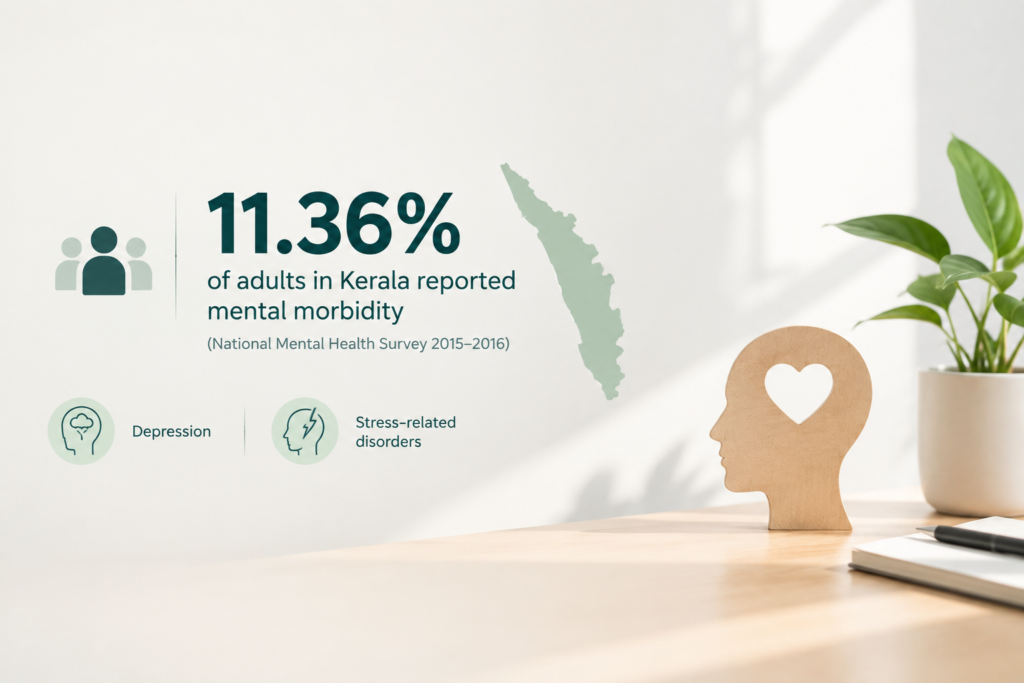 mental health statistics kerala